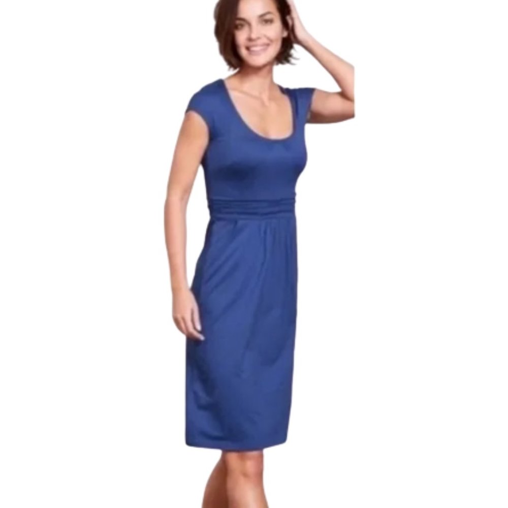 Boden Margot Dress w/Pockets Royal Blue Size 12R